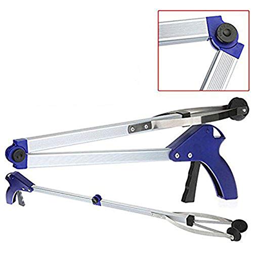 2 Pcs Foldable Long Arm Reacher Grabber M62401