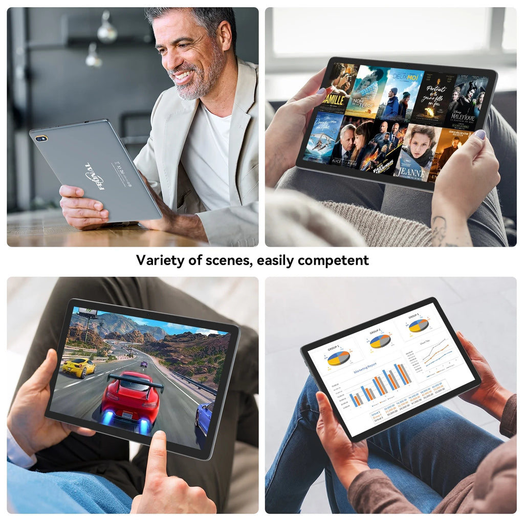 10.1 inch Android 12 Tablet 4GB Ram 128GB Rom T818