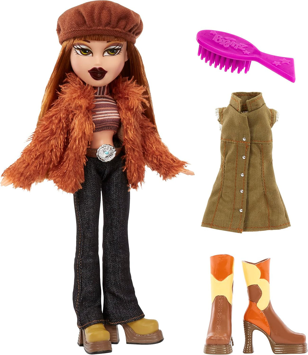 Bratz Fashion Doll with 2 Outfits and Poster (Pack of 1) G727