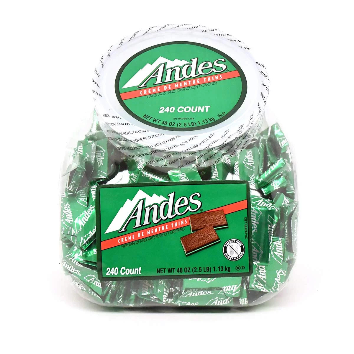 2.5 Pounds Bulk Chocolate Sandwich Mint Candies C629