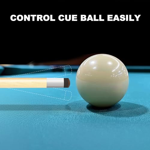 58 inch Pool Cue Stick with 13mm Fiber Leather tip 20oz D656617