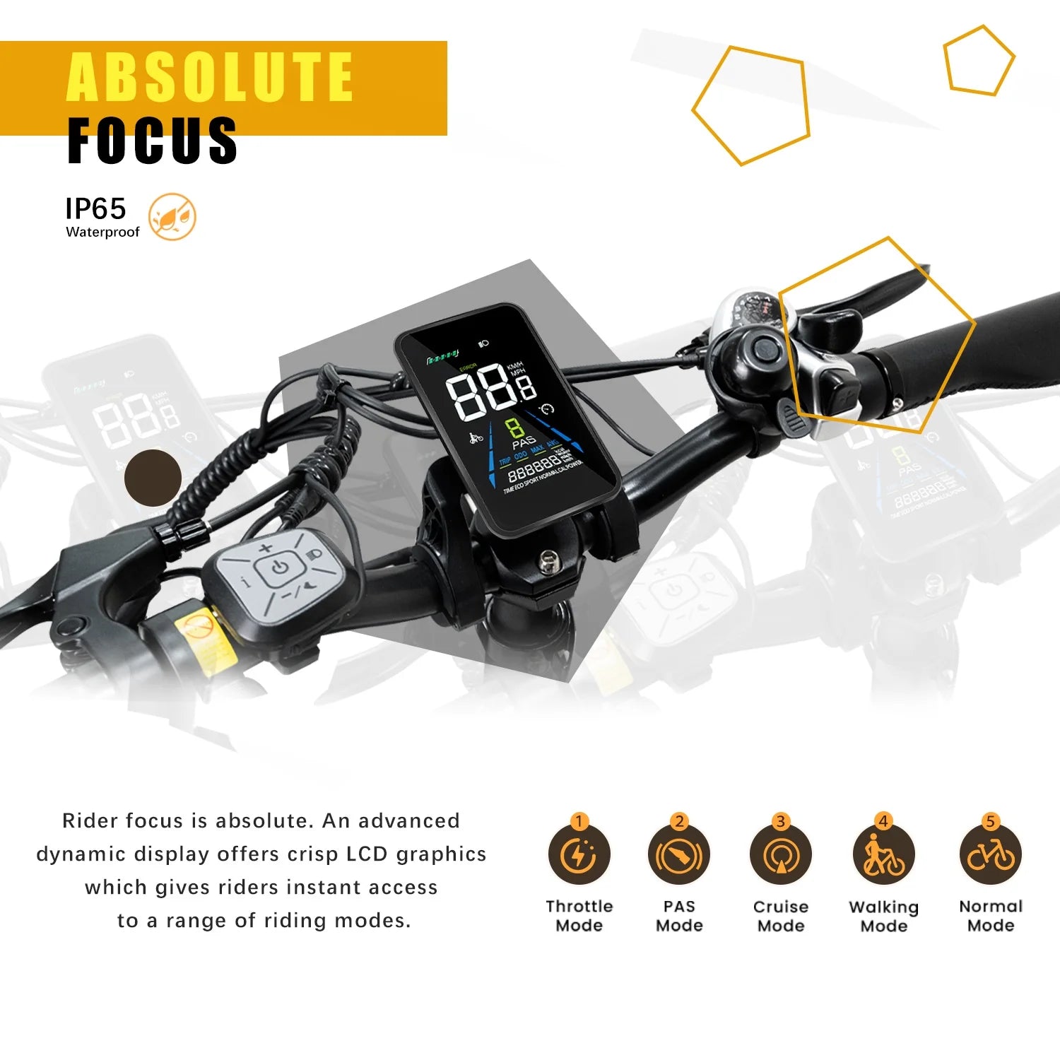 20''×4.0'' Fat Tire Electric Bike with 48V 20AH Removable Battery A87770