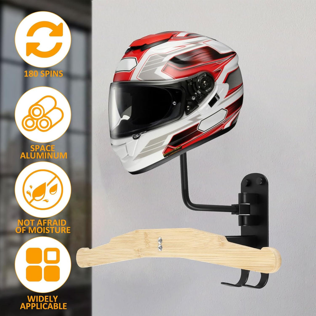 Heavy Duty Steel Helmet Wall Mount Y6083