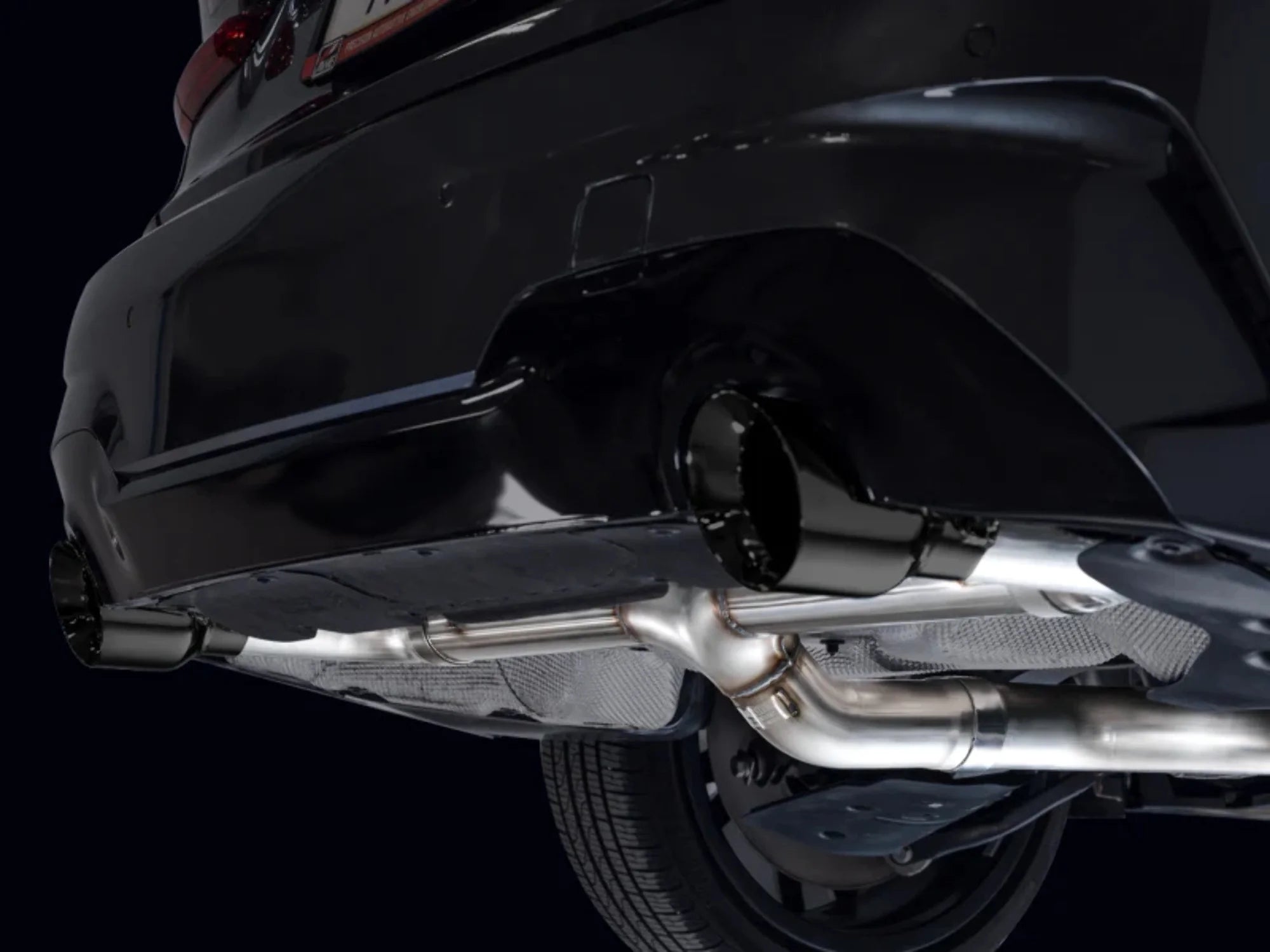 Diamond Black Axle Back Exhaust H203085