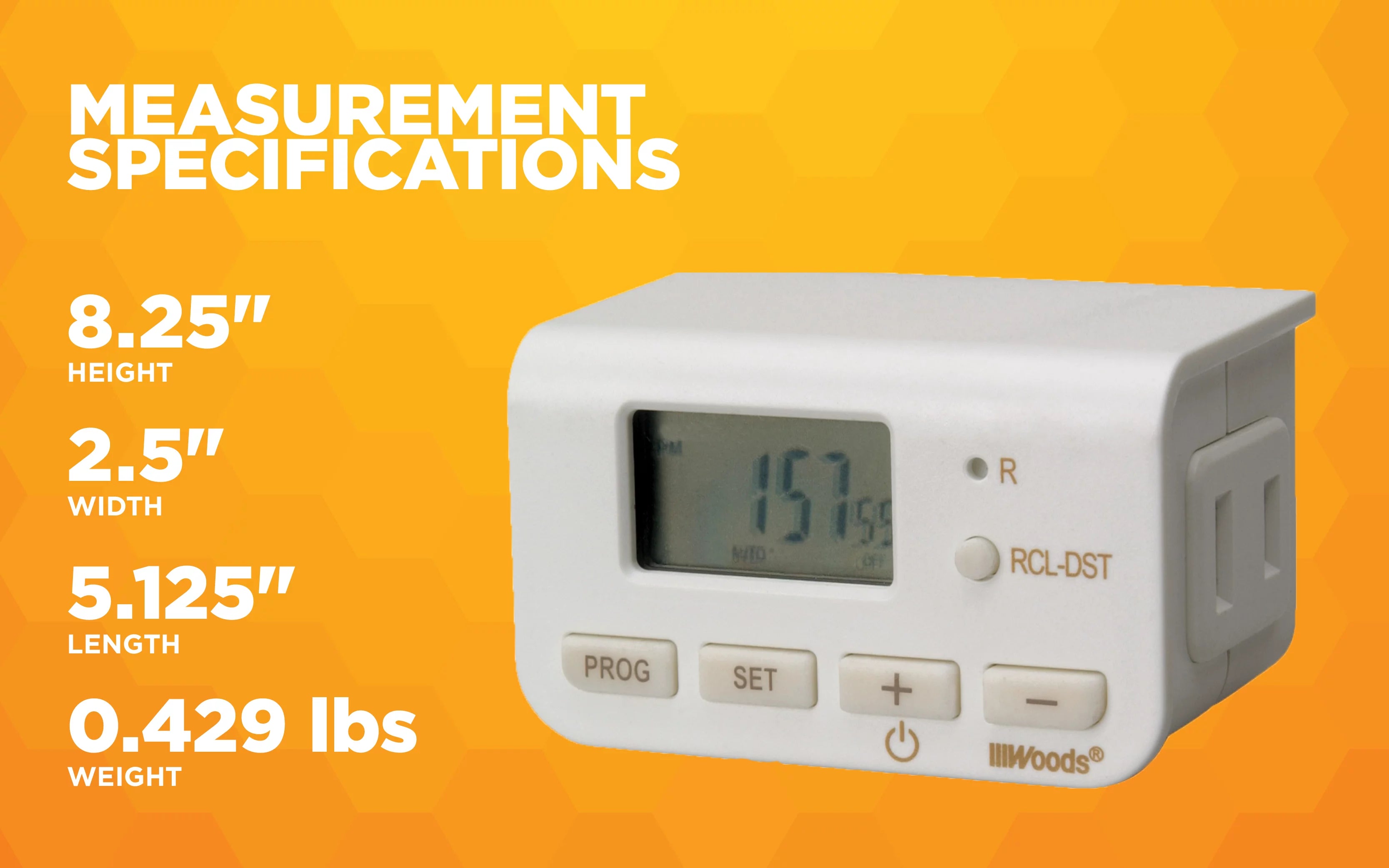 2 Pack Digital Plug-In Timer J2393