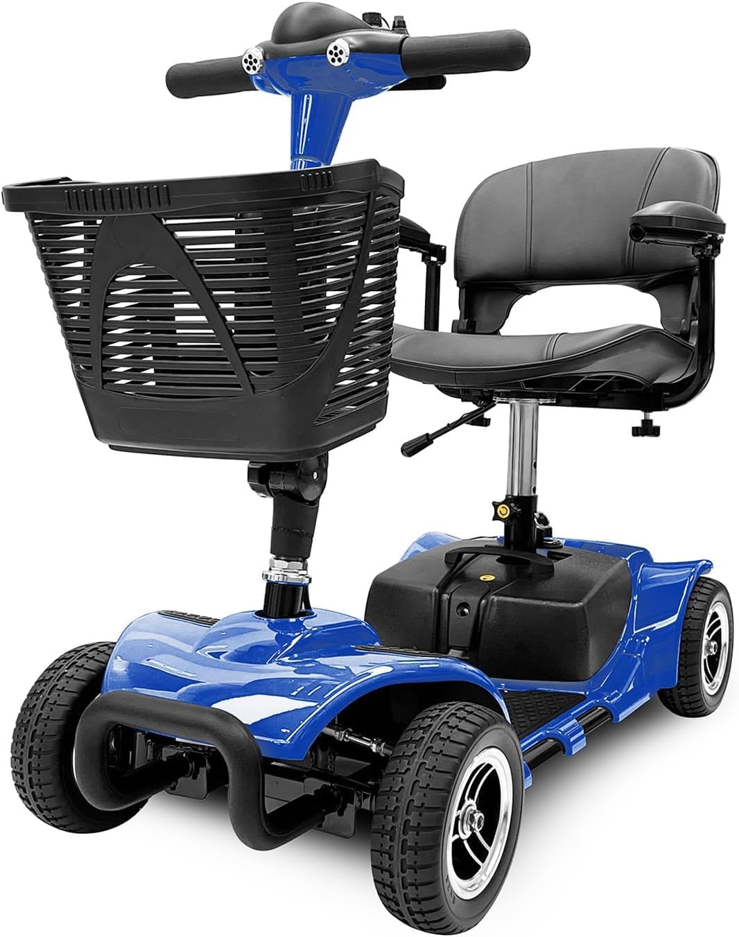 Blue Collapsible 4 Wheel Mobility Scooter W57772