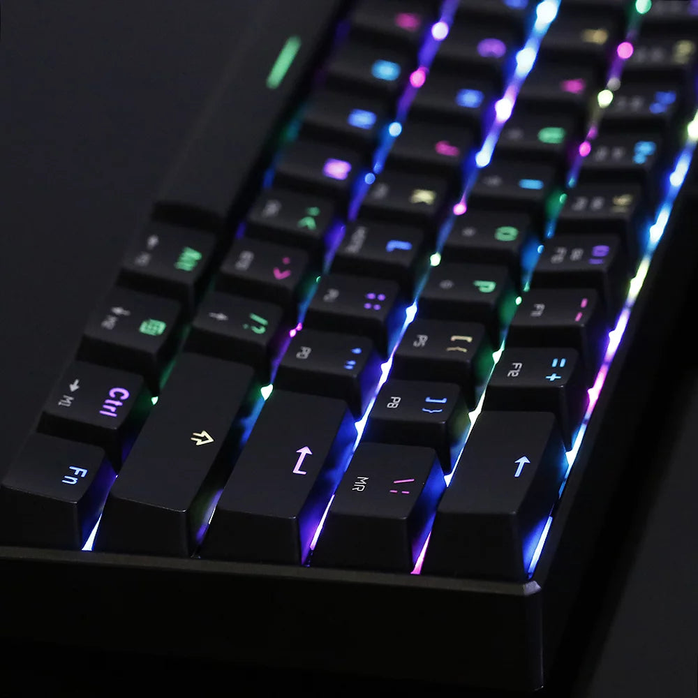 Black 61 Keys RGB Mechanical Gaming Keyboard P316