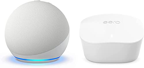 Glacier White Amazon Echo Alexa speaker E605716