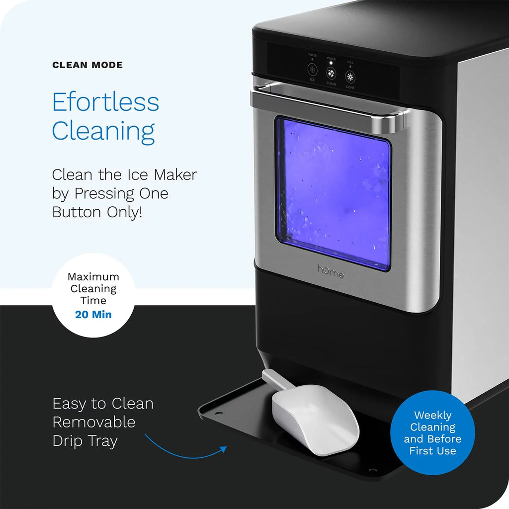 Stainless Steel Countertop Nugget Ice Maker L652