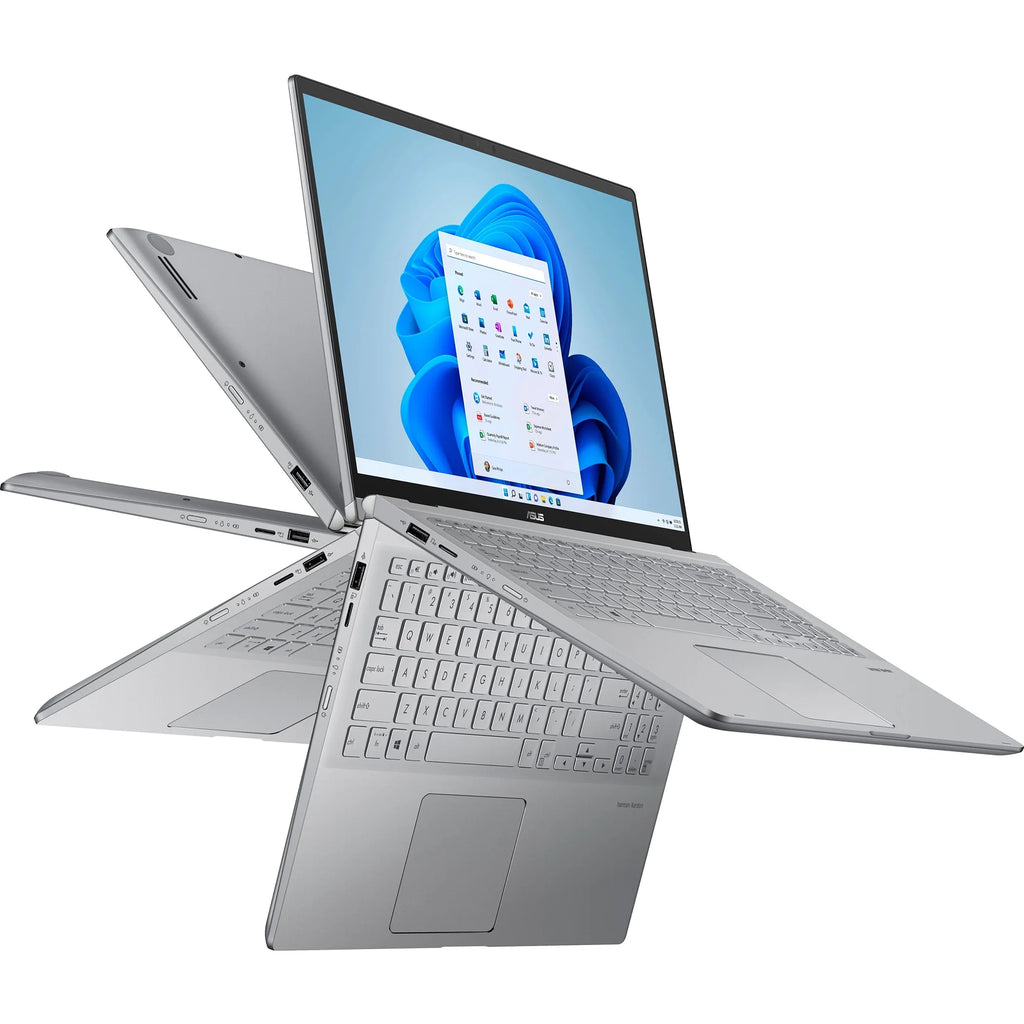 Silver 15.6" FHD IPS Touchscreen 2-in-1 Laptop AMD Ryzen 7 8GB DDR4 2TB SSD NVIDIA GeForce MX450 I504587