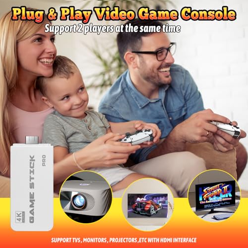 Retro Game Console Stick with 20,000+ Games G803777