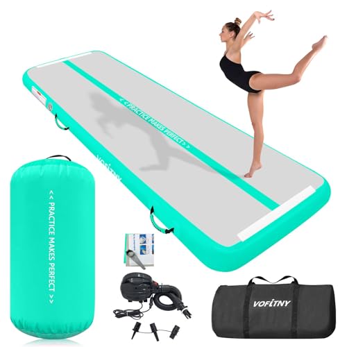 Inflatable Gymnastics Air Mat Tumbling Track with Air Barrel Octagon Mat with Pump B931249