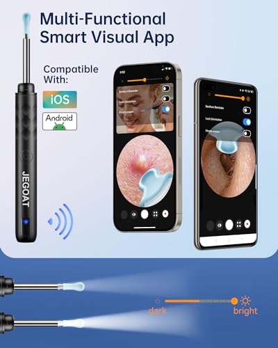 Ear Cleaner with Camera, 6 LED Lights and 10 Ear Picks Z7036