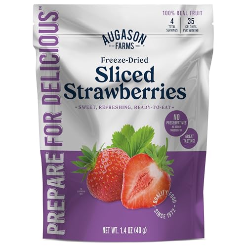 6.5 Ounces Freeze Dried Sliced Strawberries G39294