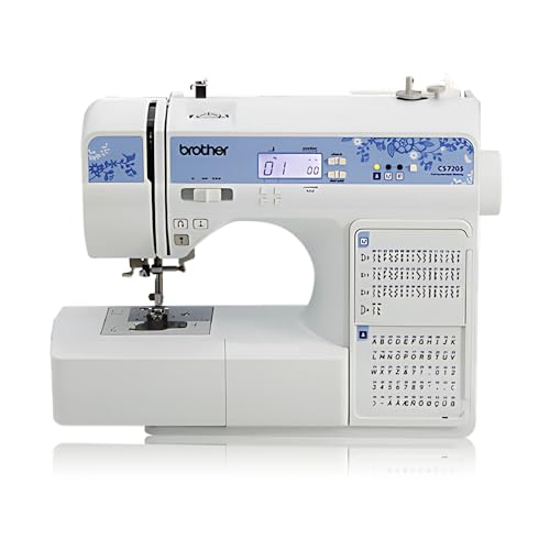 White Computerized Sewing Machine with 150 Built Stitches Y1136