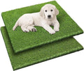 2 Pack 26"x30" Reusable Artificial Grass Dog Pee Pads with Drainage Holes X431