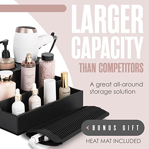 Hair Tool Organizer, 12” x 10.5”, 3 Tier, Silicone Mat D1826