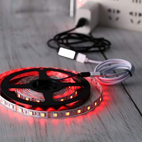 6 Pieces 4 Pin RGB Extension Cable LED Strip Connector Cord Wire Solderless Jumper Cables Kit with 12 Pieces Pin Connector for 5050 3528 RGB LED Strip Light (Black, 1.6 FT, 3.3 FT, 6.6 FT) E163