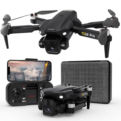 4K HD Camera Foldable Drone with Carrying Case V79444