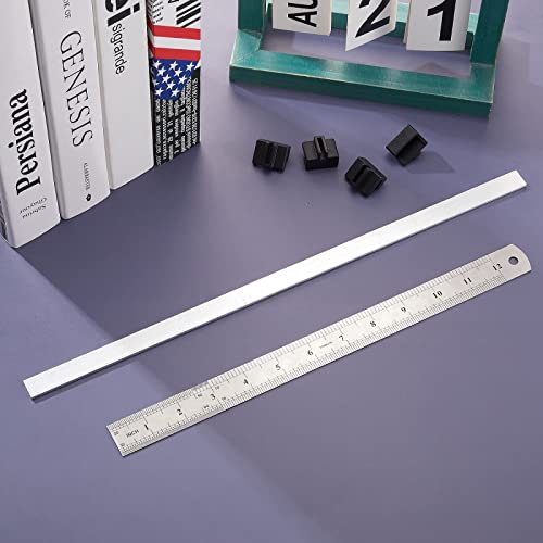8 Pieces PVC Hanging File Rail Clips File Cabinet Rails X8911
