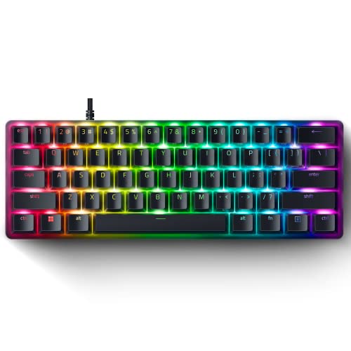 60% Gaming Keyboard with Clicky Optical Switches and PBT Keycaps X8603