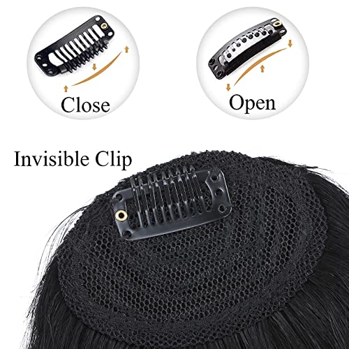 Dark Blonde 10 inch 15g Remy Human Hair Bangs with Invisible Clips A151251