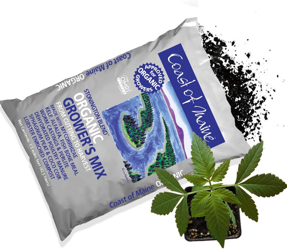 Organic Growers Potting Soil Mix, 1.5 Cubic Feet J5397