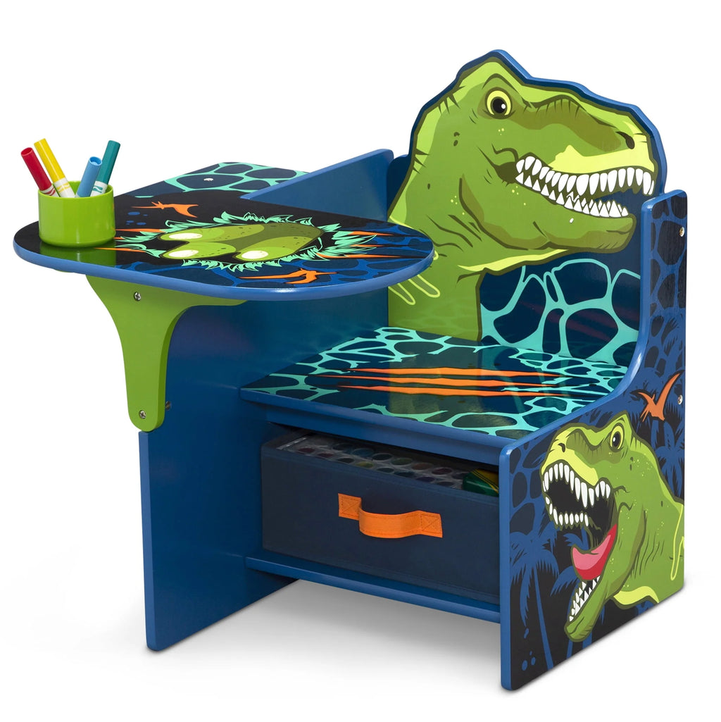Dinosaur Chair Desk with Storage Bin R585304