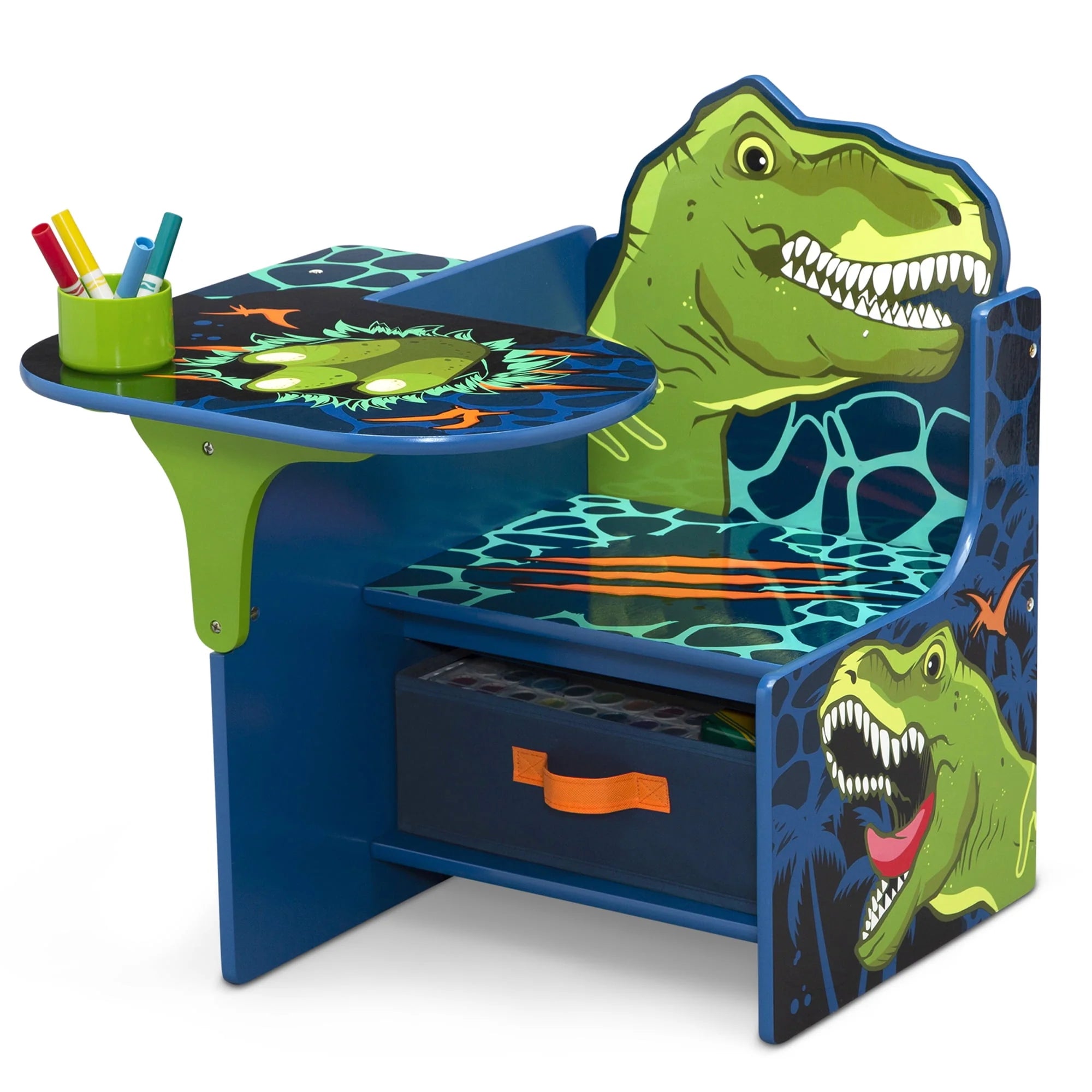 Dinosaur Chair Desk with Storage Bin R585304