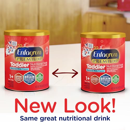 Toddler Nutritional Drink, Non-GMO Milk Powder, 24 Oz E257460
