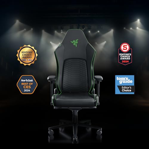 Black Gaming Chair with Synthetic Leather Z2343