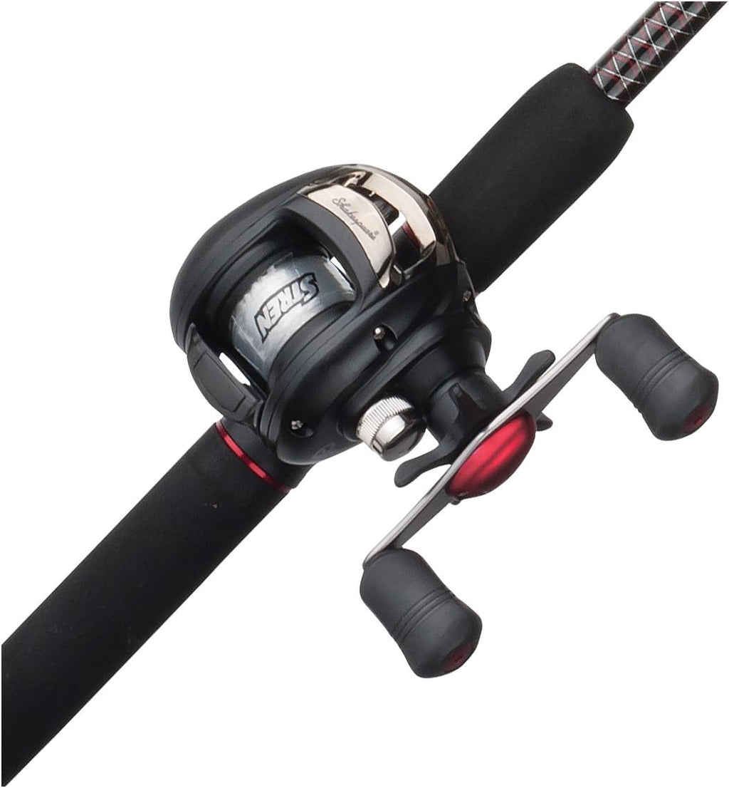 Low Profile Baitcast Reel and Fishing Rod Combo X108