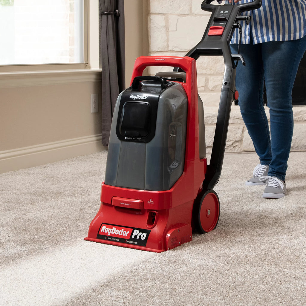 Red Commercial Carpet Cleaner P978587