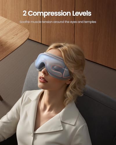 Eye Massager with Heat Compression Sleep Mask B8913