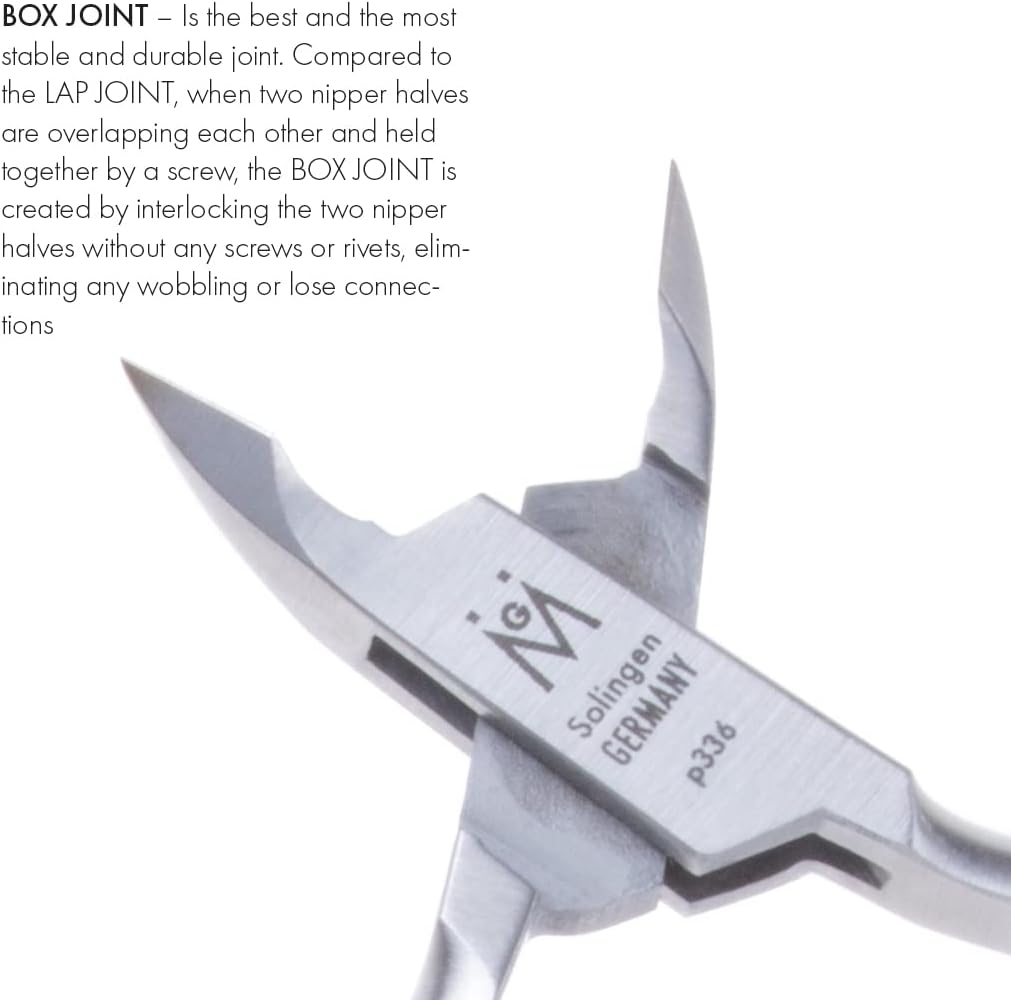 Luxury Cuticle Nipper in Leather Case, Double Sharpened Q198670