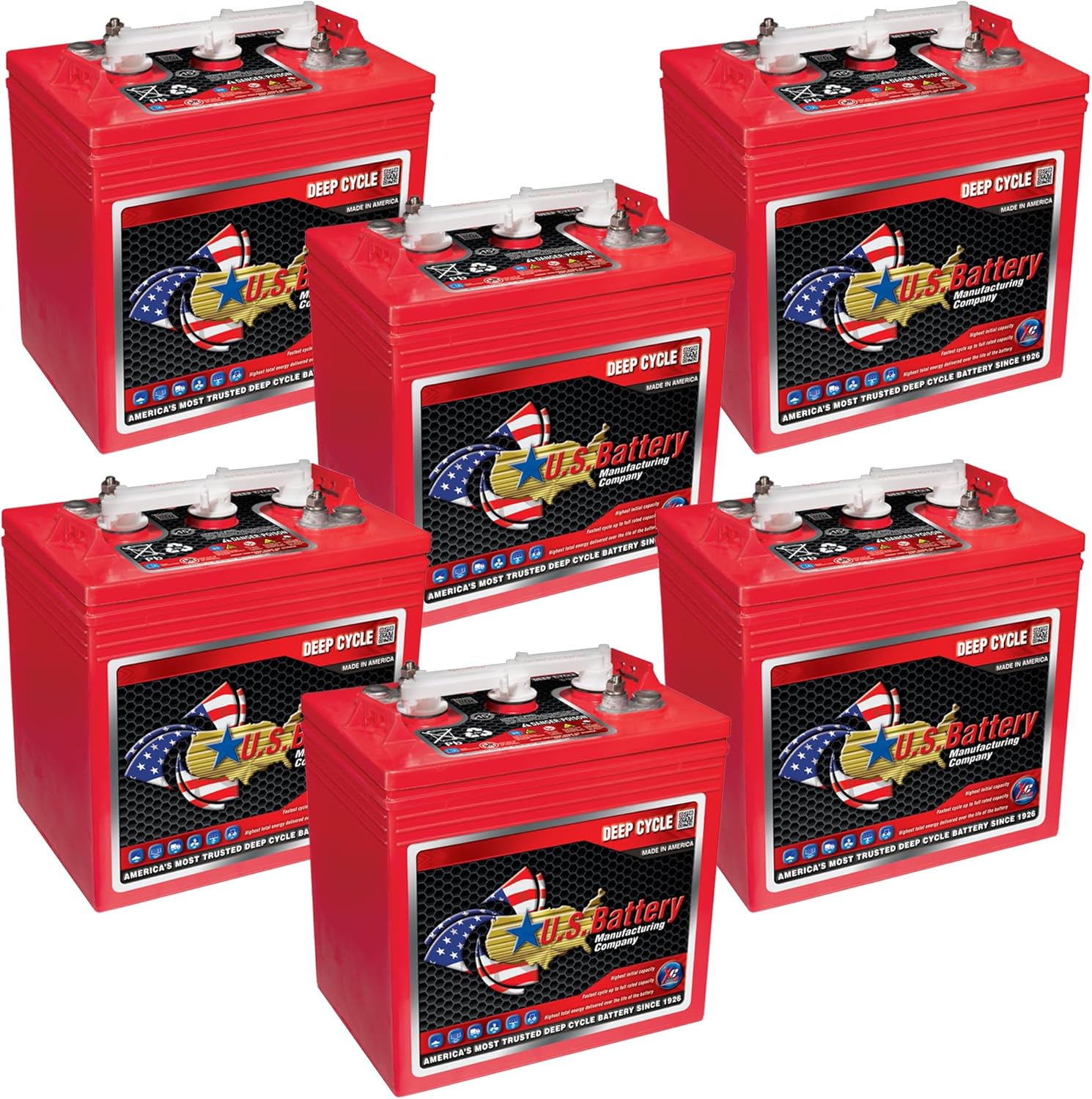 6V 240Ah Flooded Lead Acid Deep Cycle Battery E9542