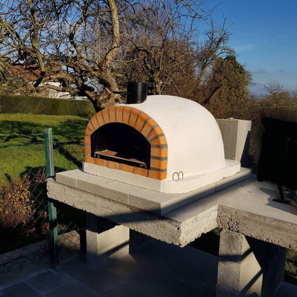 Outdoor Wood Fired Brick Pizza Oven L45585