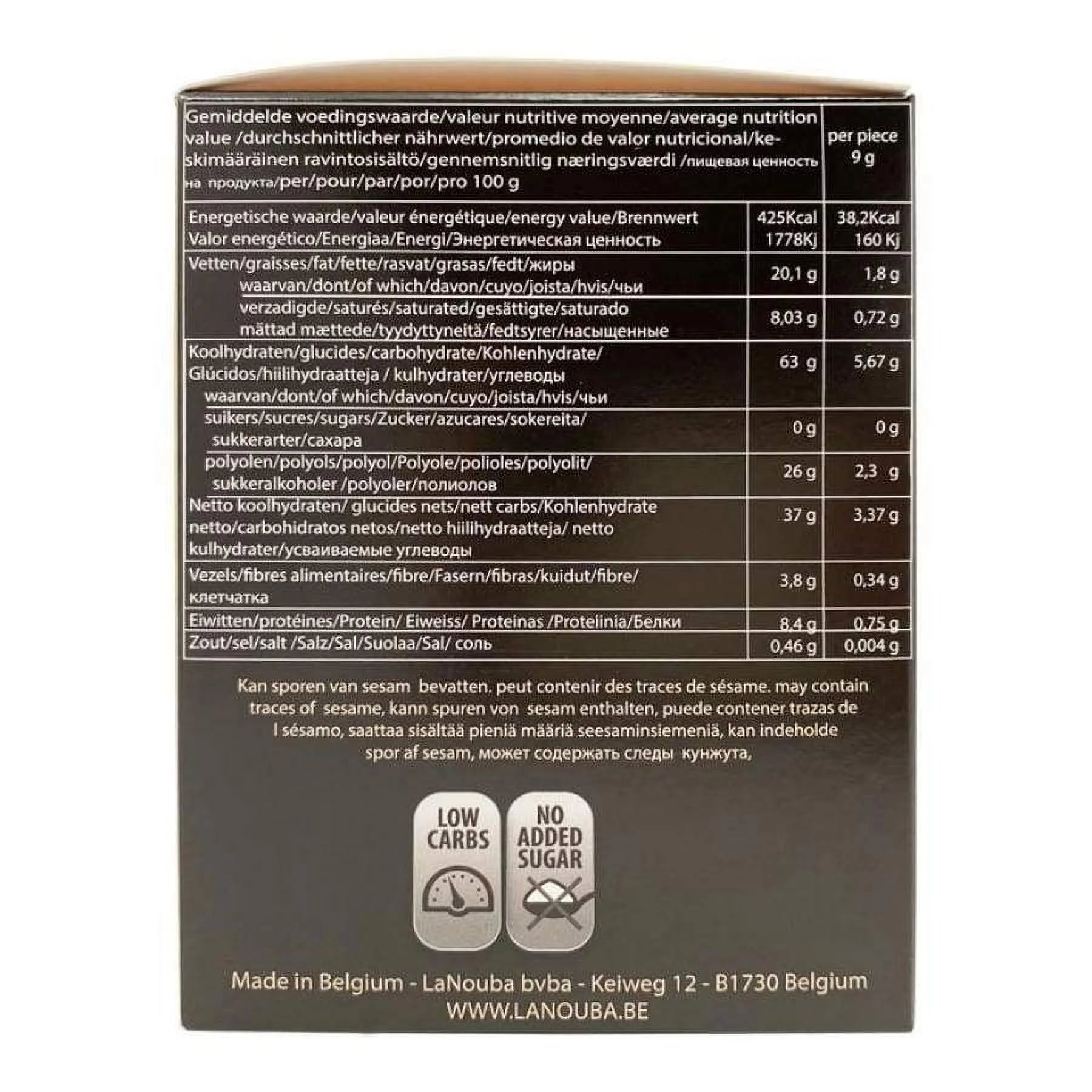 6-Pack Low Carb Belgian Waffles X520420