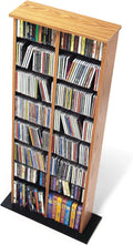 Double Multimedia Storage Tower W5365