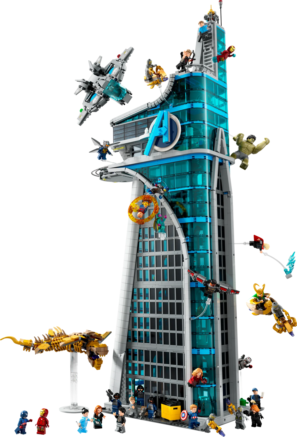 LEGO Marvel Avengers Tower Building Kit with 31 Figures T572292