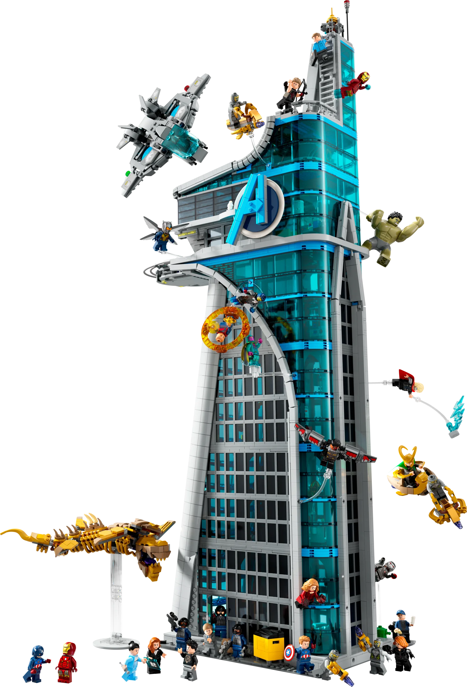 LEGO Marvel Avengers Tower Building Kit with 31 Figures T572292