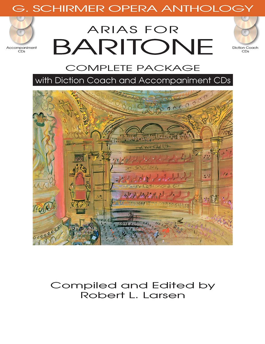Arias for Baritone with Diction Coach and Accompaniment CDs L3233