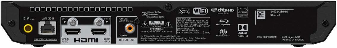 4K Ultra HD Blu-ray Player with Dolby Vision and HDMI Cable H19994