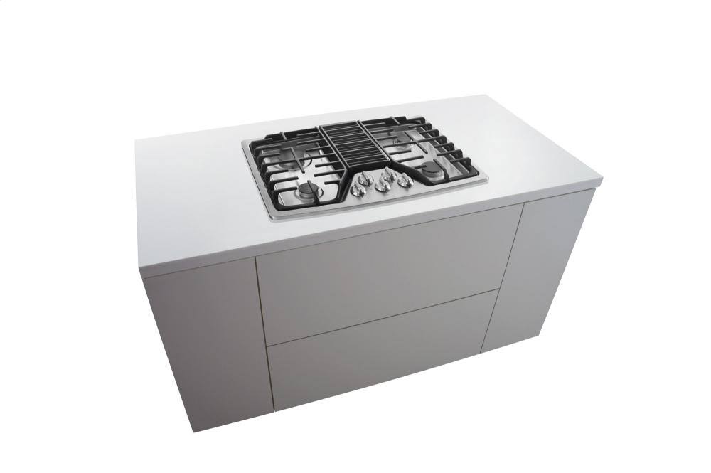 30x22 Gas Downdraft Cooktop Stainless Steel V35053
