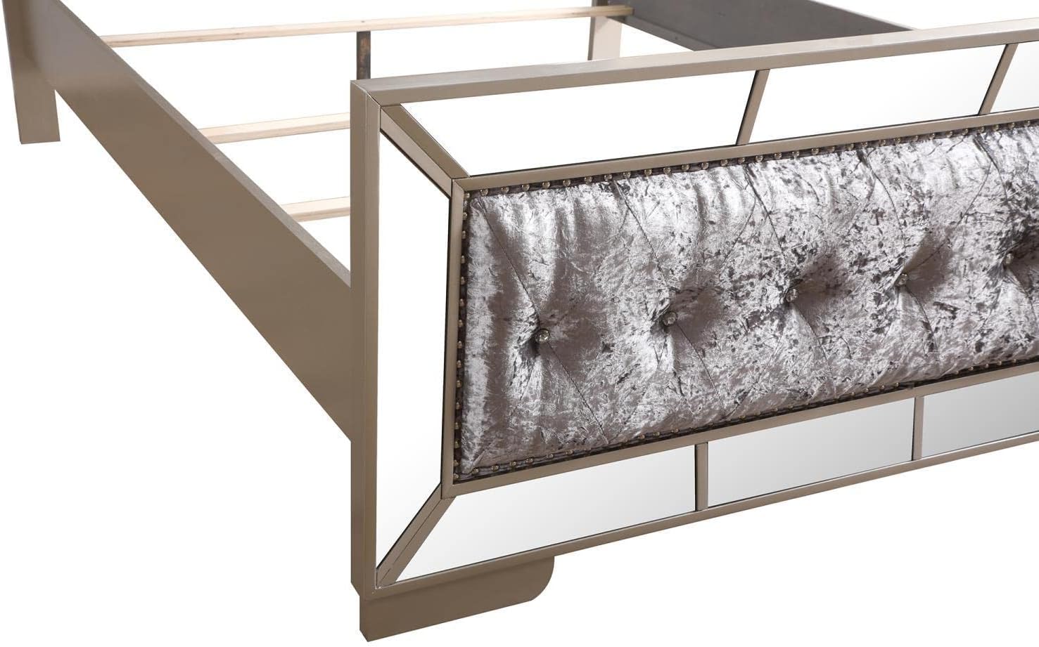Silver Queen Panel Bed O763593
