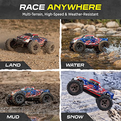 1:10 Scale 4x4 Off-Road RC Truck with Two Batteries U6743