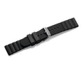 Black Rubber Strap with Buckle Q123481