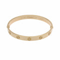 Pre-Owned K18 Yellow Gold Love Bracelet O4246
