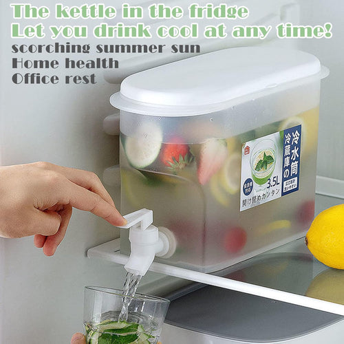 1 Gallon Plastic Beverage Dispenser with Spigot O1044