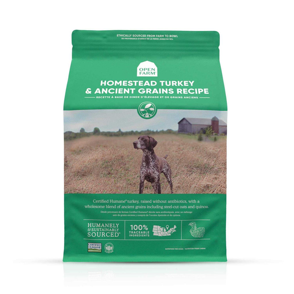 Open Farm Homestead Turkey Ancient Grains Dry Dog Food V699061